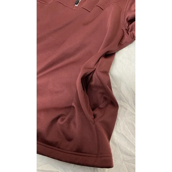 Callaway Golf 1/4 Zip Pullover XXL Mens Burgundy Performance Jacket - Picture 9 of 10